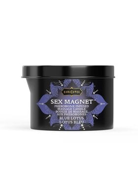 Kama Sutra Kama Sutra Sex Magnet: Blue Lotus Pheromone Massage Candle 6 oz