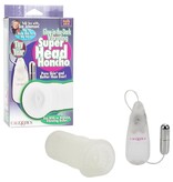 Cal Exotics Sue Johanson Vibrating Head Honcho White Glow in the Dark