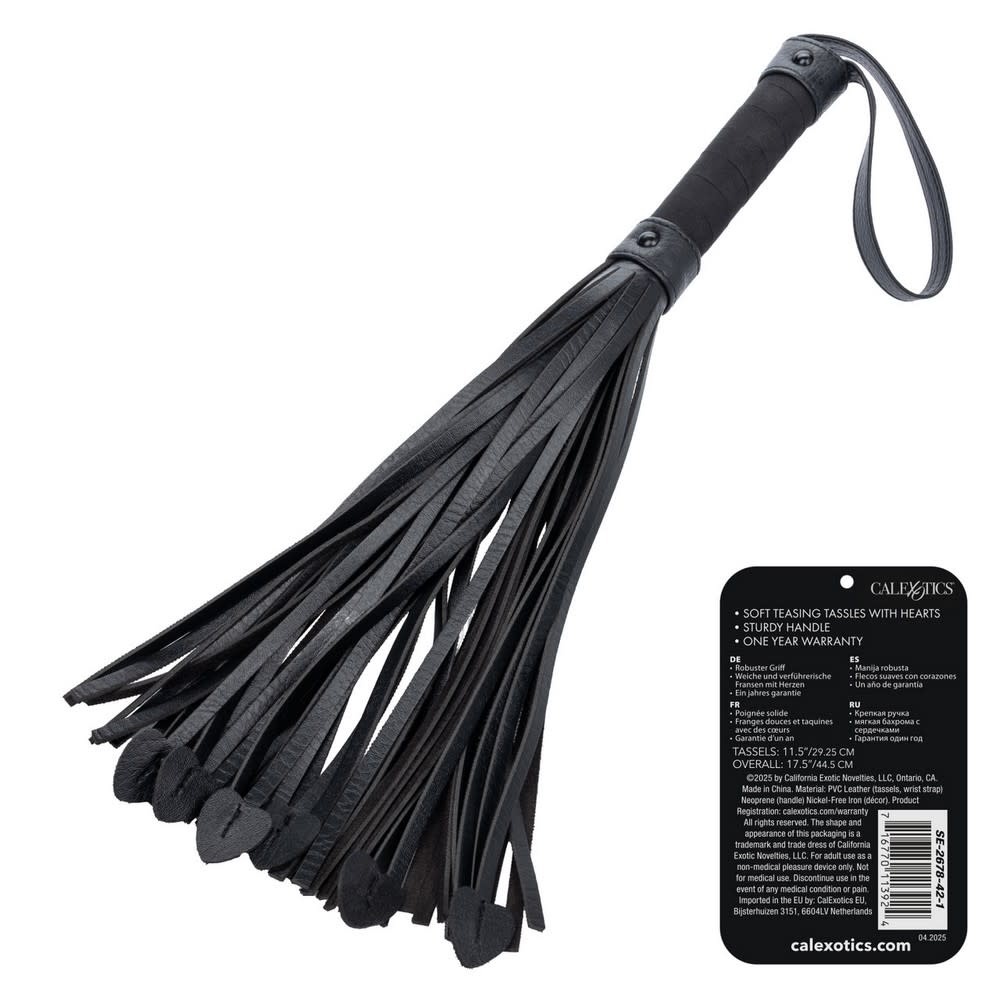 Cal Exotics Nocturnal Collection Heart Throb Flogger