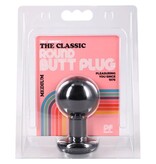 Doc Johnson Toys The Classic Round Butt Plug  - Medium (Black)