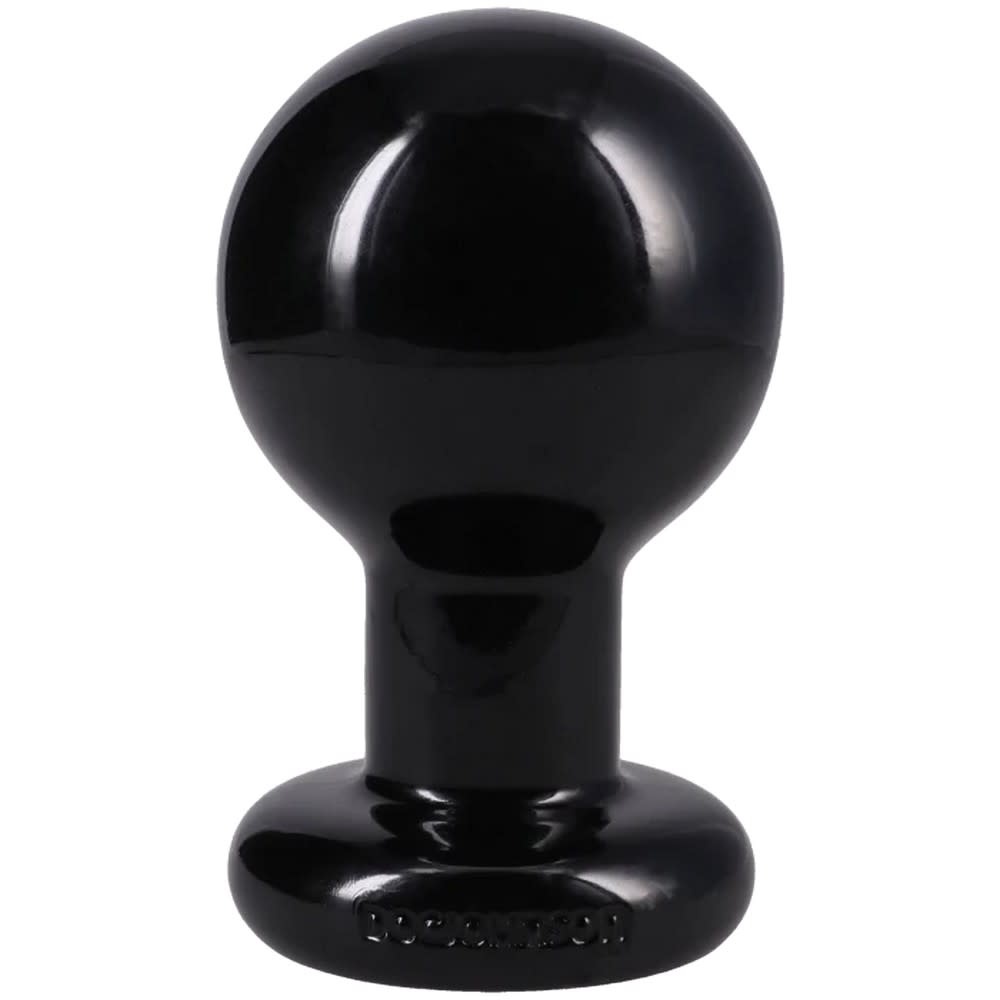 Doc Johnson Toys The Classic Round Butt Plug - Large (Black)