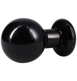 Doc Johnson Toys The Classic Round Butt Plug - Large (Black)