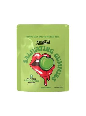 Doc Johnson Toys GoodHead Salivating Gummies (Green Apple)