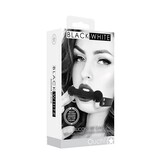 Shots America Toys Ouch! Black & White Silicone Bit Gag