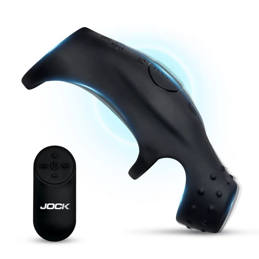 XR Brands Jock Rush Vibrating Penis Sleeve