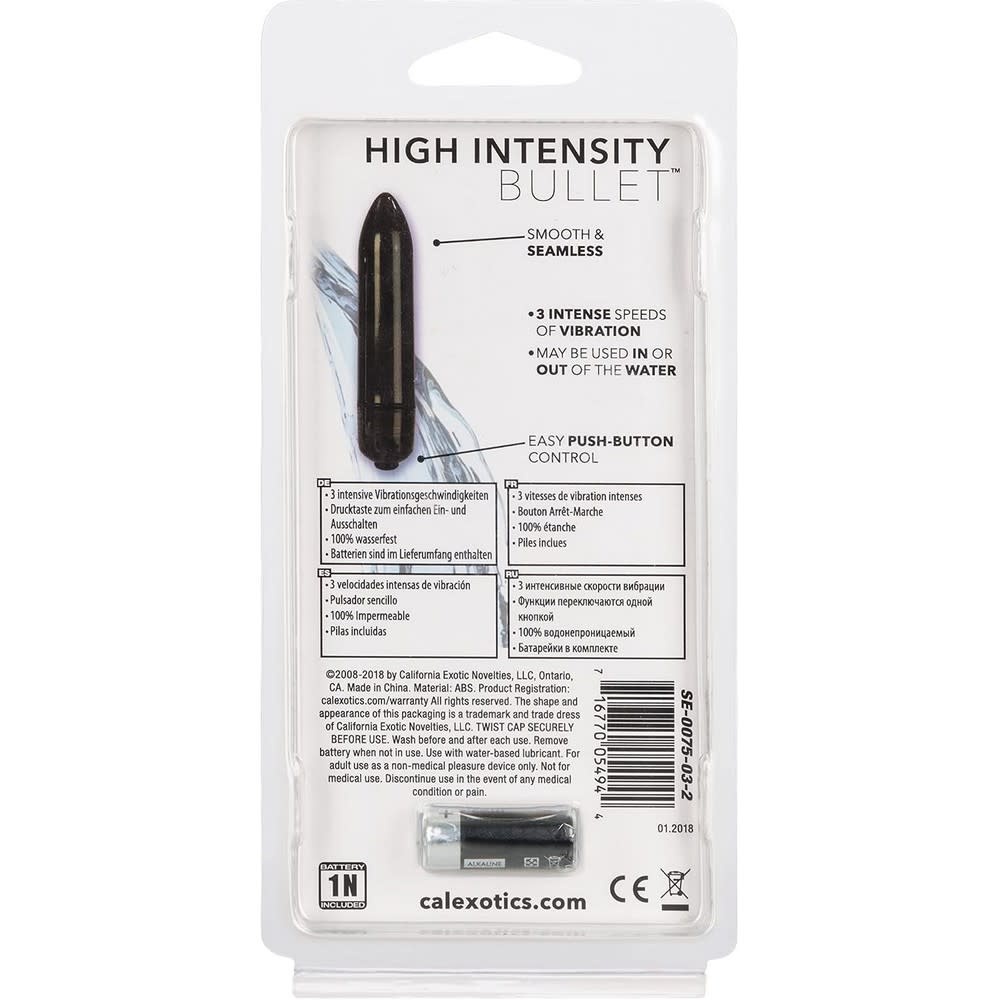 Cal Exotics High Intensity Bullet Vibe (Black)