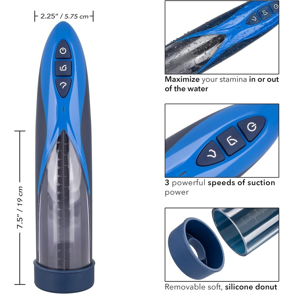 Cal Exotics Optimum Series Rechargeable Waterproof Pump