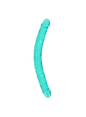 Shots America Toys RealRock Crystal Jelly 18" Double Dildo