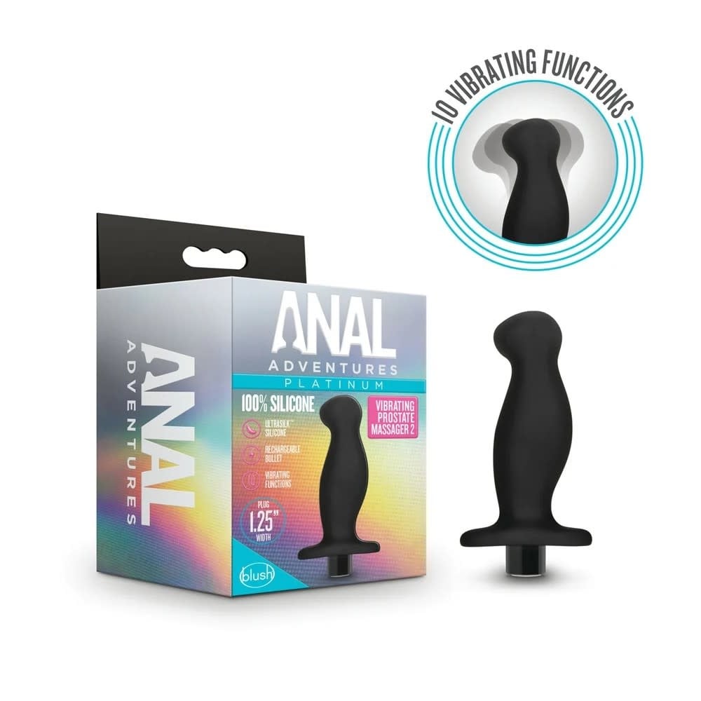 Blush Novelties Anal Adventures Vibrating Prostate Massager 2