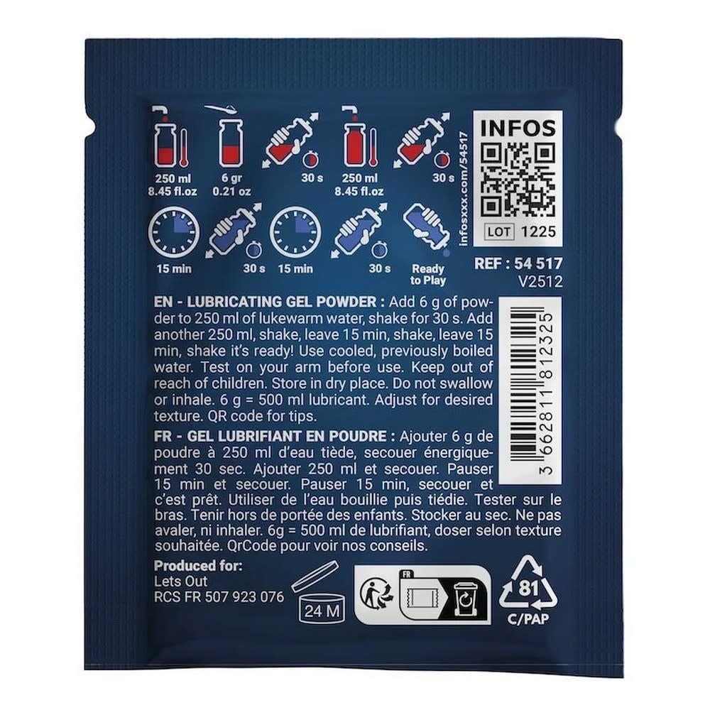 Fuck & Fist Powder Lubricant Foil 0.21 oz (6 g)