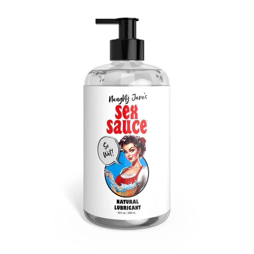 XR Brands Naughty Jane's Sex Sauce Natural Lube 16 oz (488 ml)