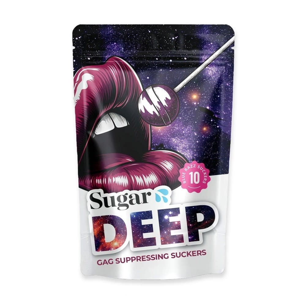 Sugar Splash DEEP Gag Suppressing Suckers (Bag of 10)