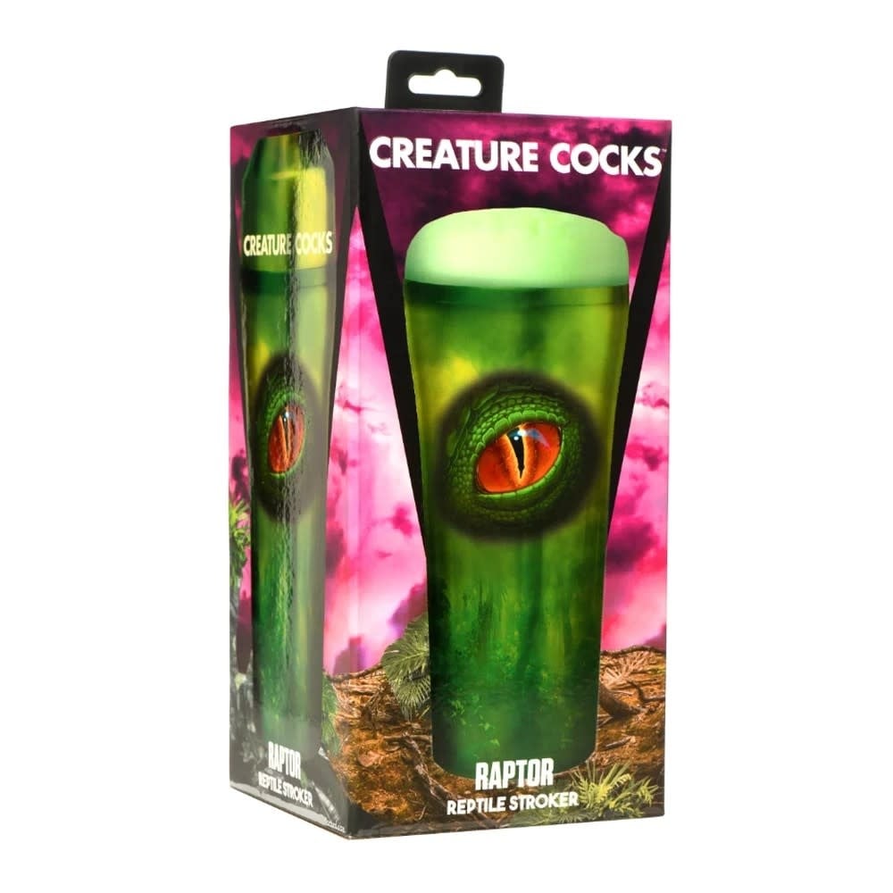 XR Brands Creature Cocks: Raptor Reptile Stroker
