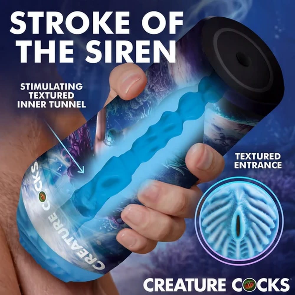 XR Brands Creature Cocks: Maven Mermaid Stroker