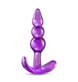 Blush Novelties B Yours Triple Bead Anal Plug (Purple)