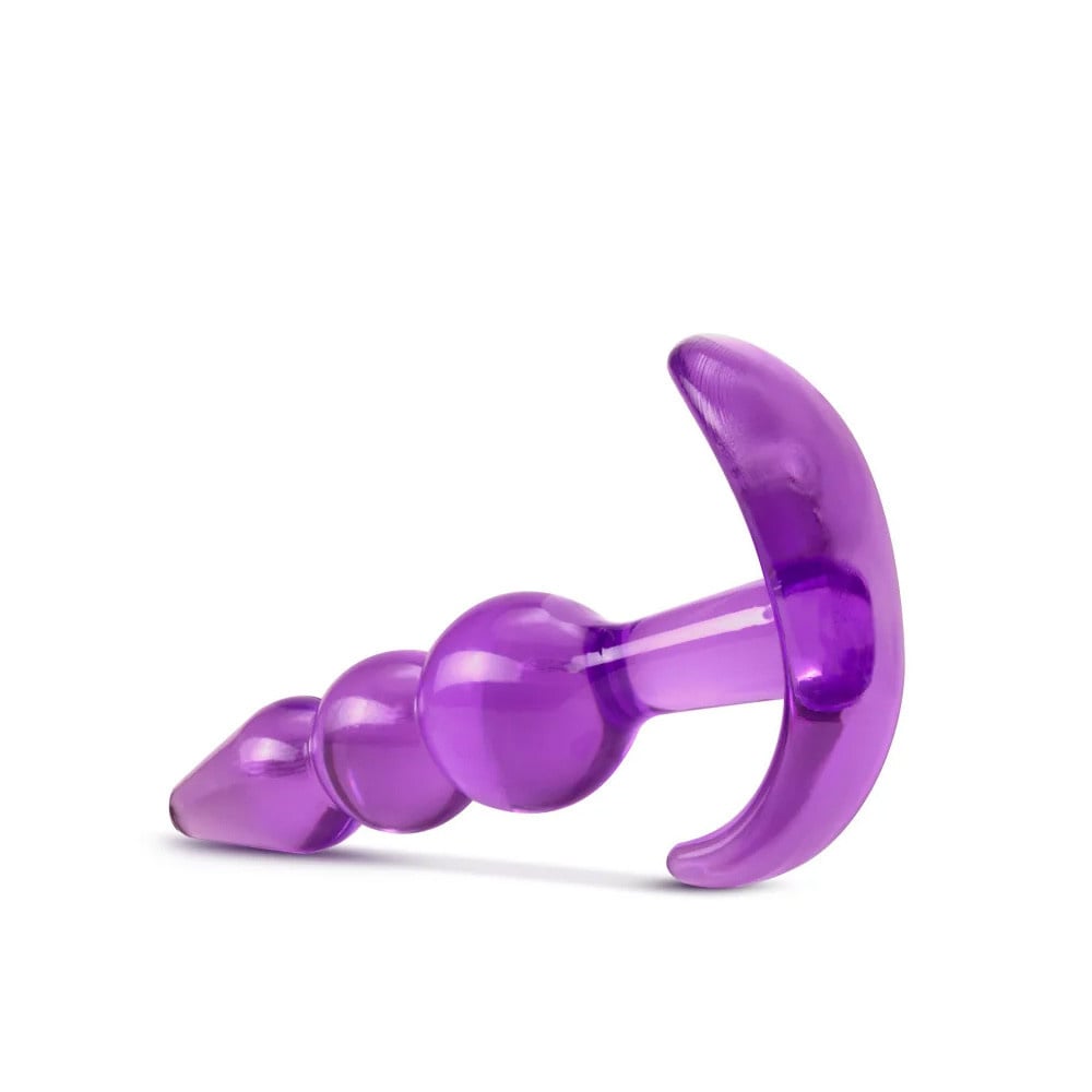 Blush Novelties B Yours Triple Bead Anal Plug (Purple)