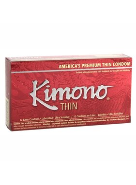 Kimono Condoms Kimono Thin Condoms (12 Pack)