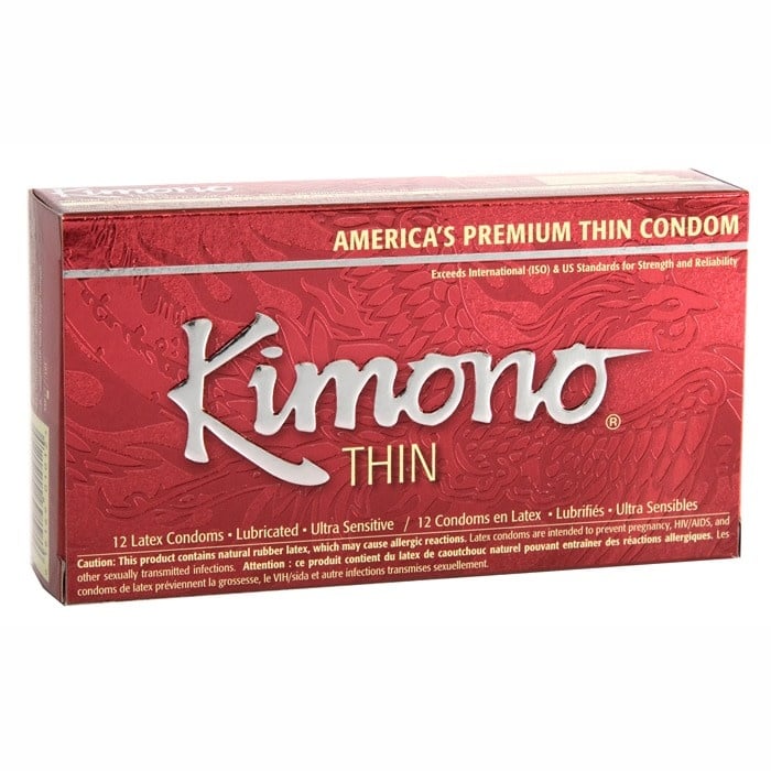 Kimono Condoms Kimono Thin Condoms (12 Pack)