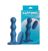 Luv Inc. Beaded Strap On Luv Vibe (Blue)