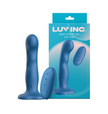 Luv Inc. Wavy Strap-On Luv Vibe (Blue)