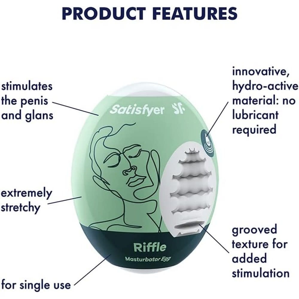 Satisfyer Satisfyer Masturbator Egg (Single)