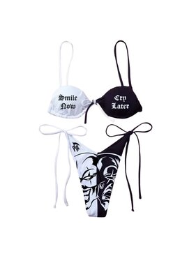 Premium Products Smile Now, Cry Later Bikini Set