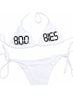 Premium Products Retro Y2K Boobies Bikini Set
