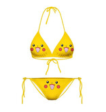 Premium Products Yellow Electric Mouse Bikini Set (One Size)