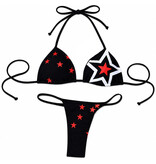 Premium Products Black Star Bikini Set (One Size)