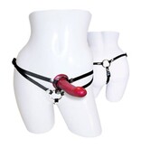 Sportsheets Menage a Trois Double Penetration Harness and Dildo Set
