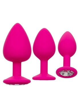 Cal Exotics Cheeky Gem Silicone Princess Plug Kit