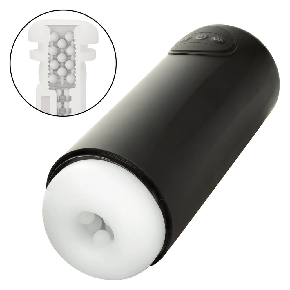 Cal Exotics Optimum Power Vibrating & Thrusting Stroker