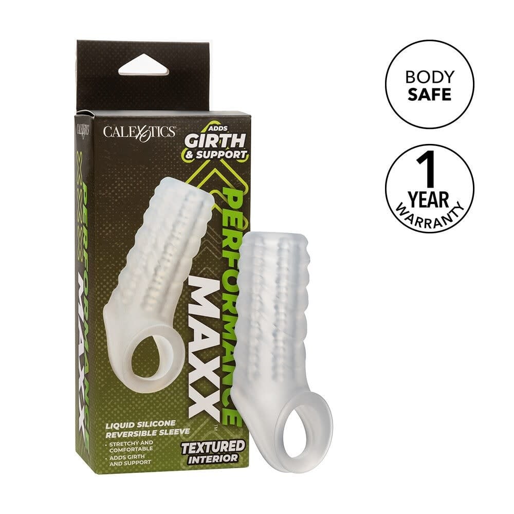 Cal Exotics Performance Maxx Liquid Silicone Reversable Sleeve
