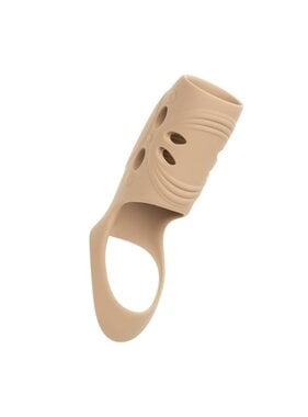 Cal Exotics Performance Maxx Rechargeable Open-Ended Sleeve (Ivory)
