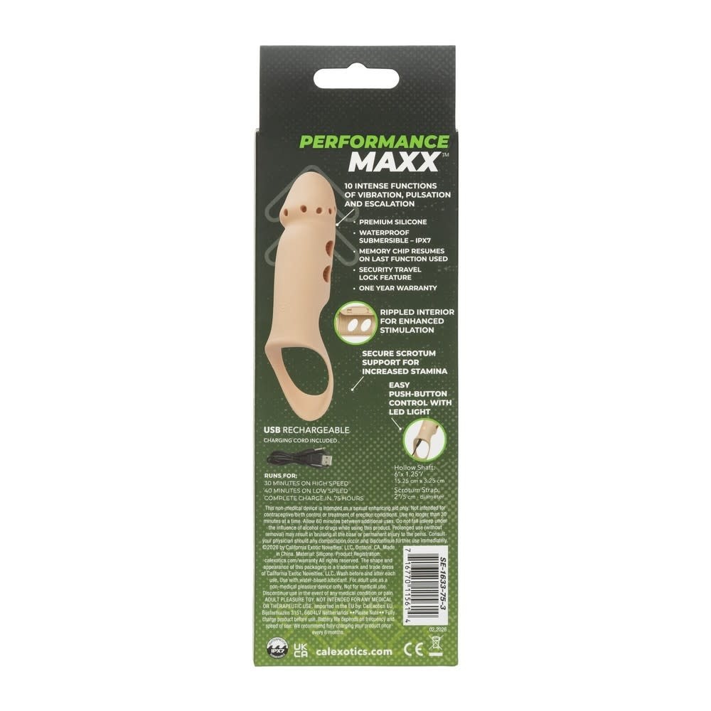 Cal Exotics Performance Maxx Rechargeable Stud (Ivory)