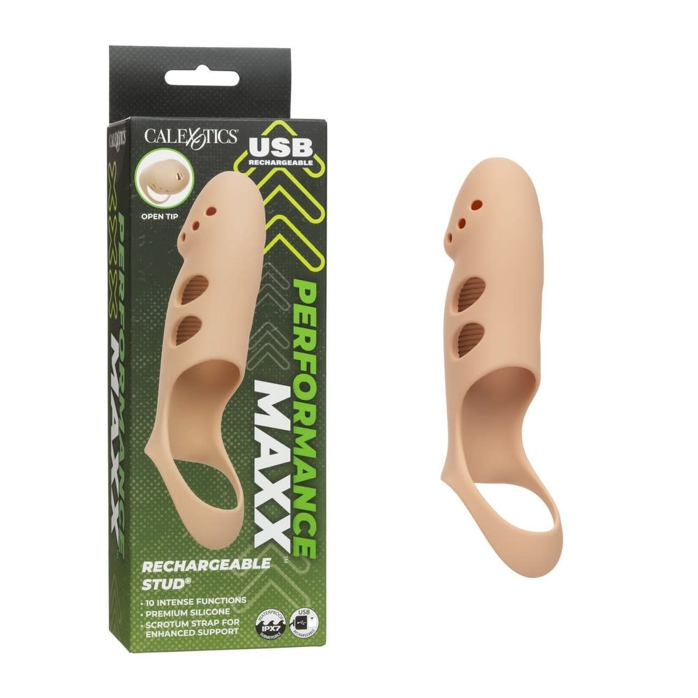 Cal Exotics Performance Maxx Rechargeable Stud (Ivory)