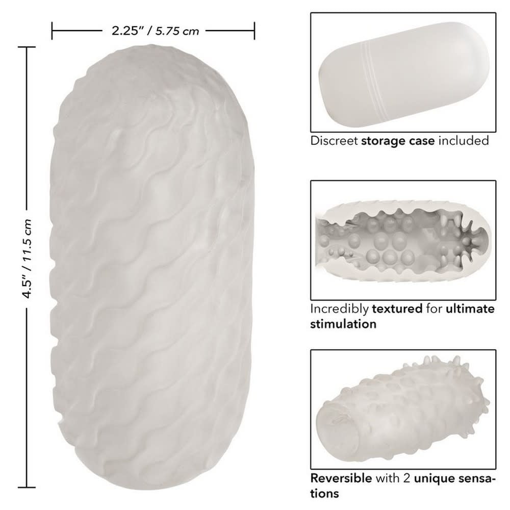 Cal Exotics Boundless Reversible Nubby Stroker