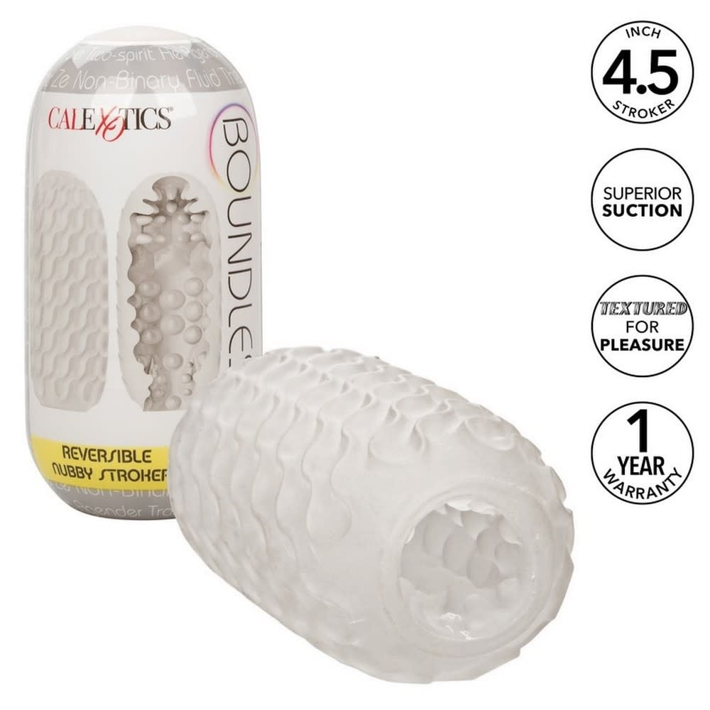 Cal Exotics Boundless Reversible Nubby Stroker