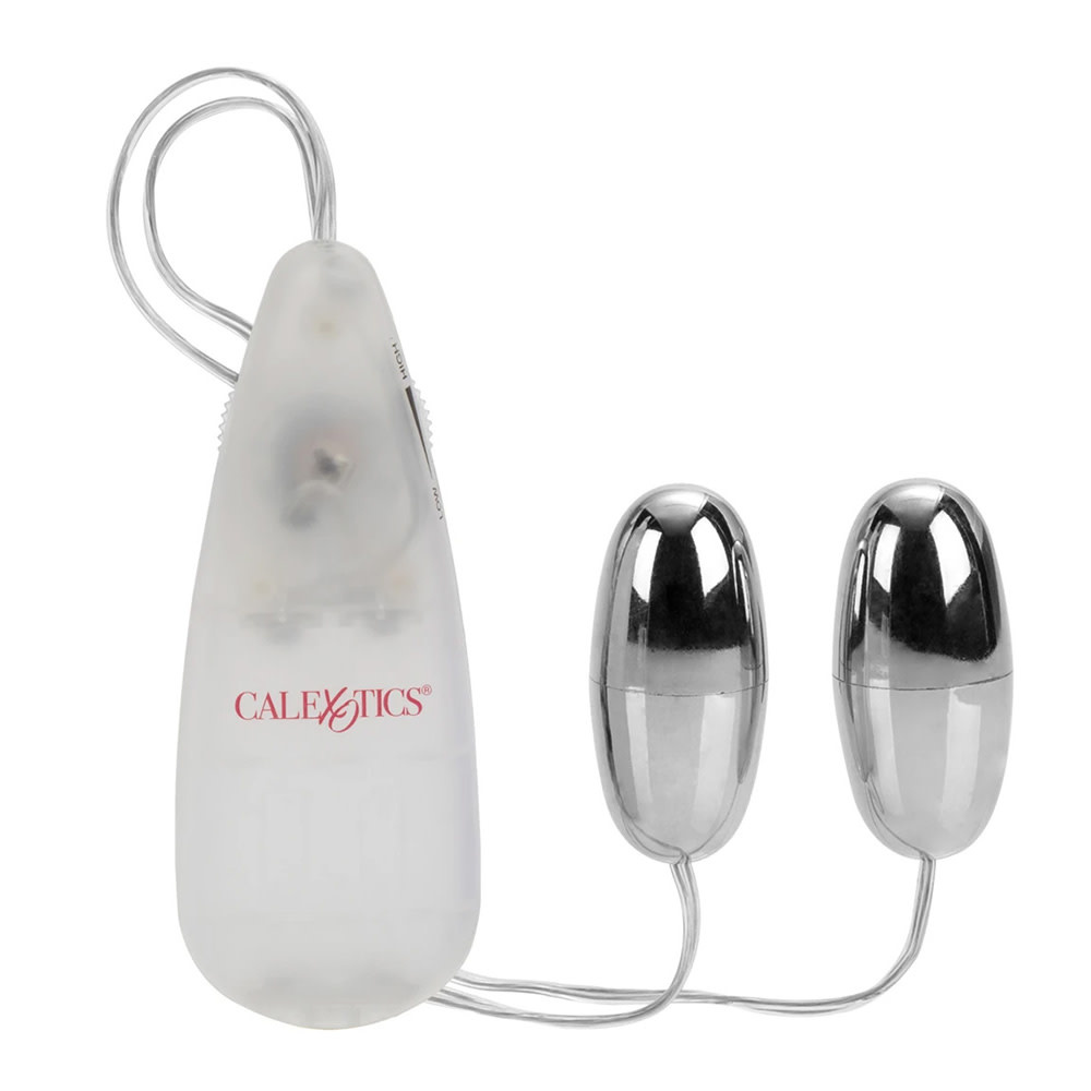 Cal Exotics Pocket Exotics Vibrating Double Silver Bullets