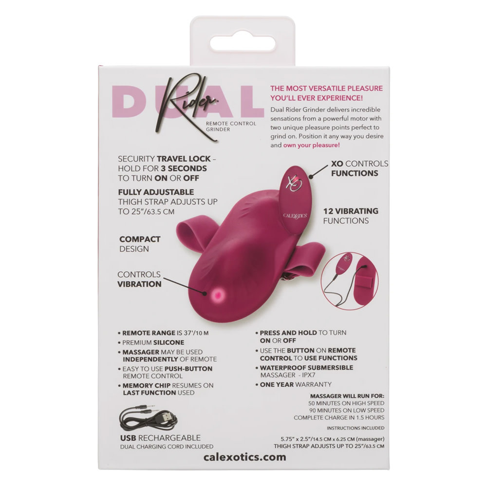 Cal Exotics Dual Rider Remote Control Grinder