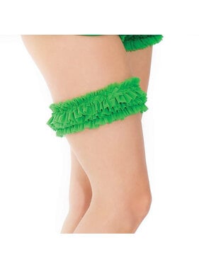 Coquette International Lingerie Going Green Leg Garter