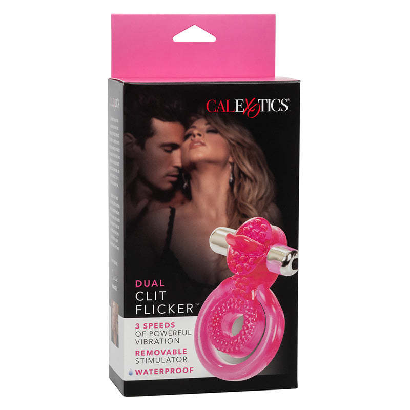 Cal Exotics Dual Clit Flicker Lover's Ring