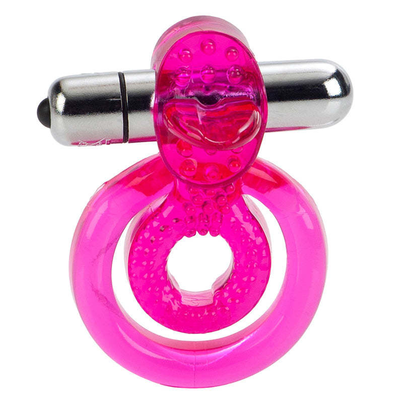 Cal Exotics Dual Clit Flicker Lover's Ring