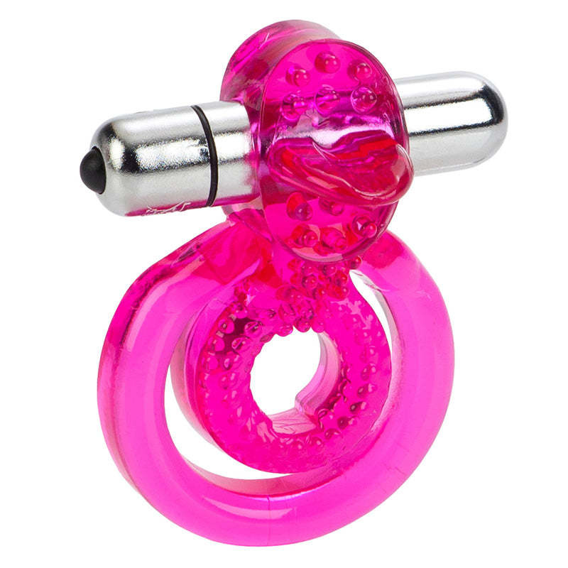 Cal Exotics Dual Clit Flicker Lover's Ring