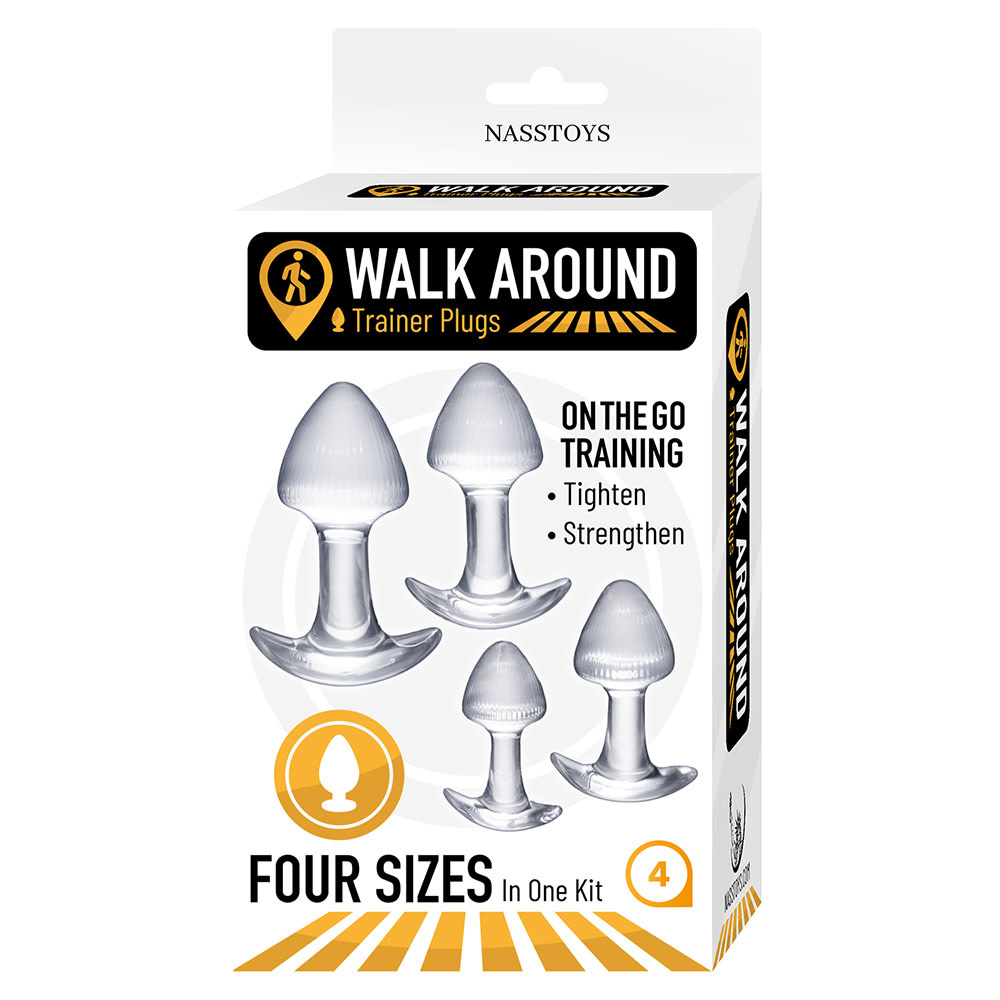 Nasstoys Walk Around Trainer Plugs (Clear)