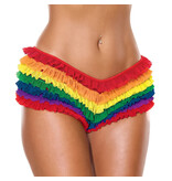 Coquette International Lingerie Last Tango Booty Shorts (Rainbow)