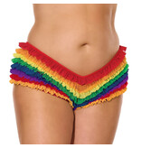 Coquette International Lingerie Last Tango Booty Shorts (Rainbow)