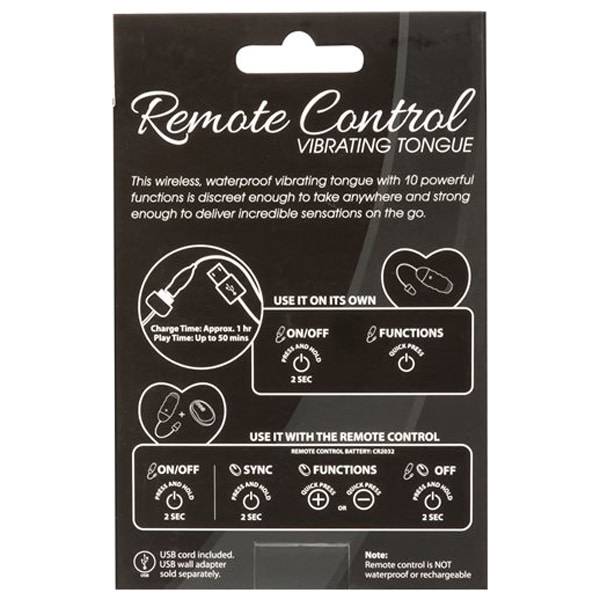 BMS Enterprises Simple & True Remote Control Vibrating Tongue
