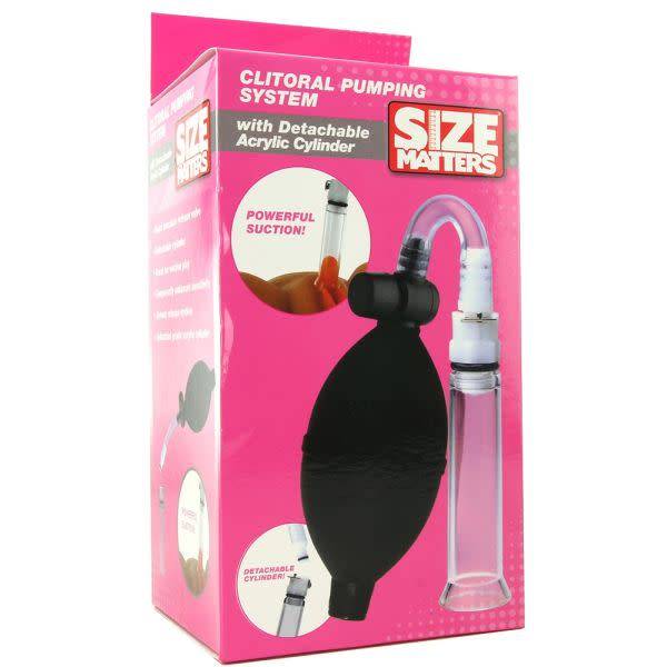 XR Brands Size Matters Clitoral Pumping System