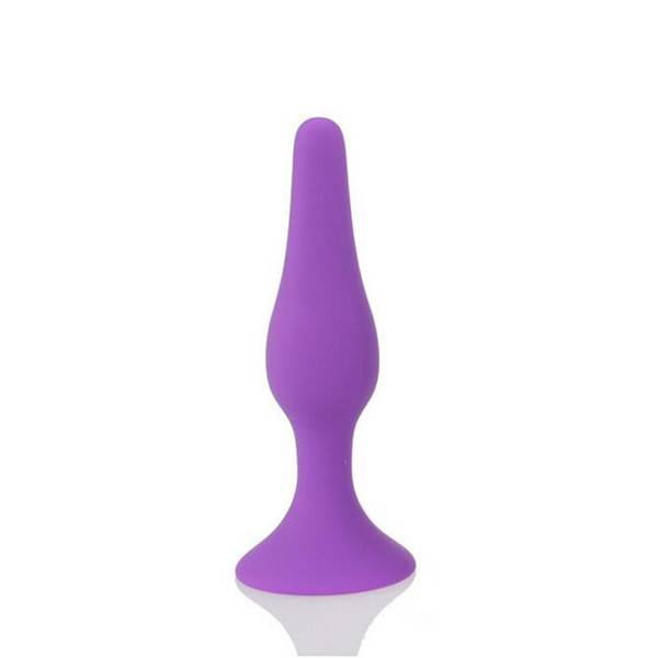 Premium Products Purple Silicone Butt Plug